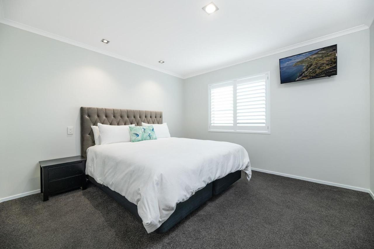 Modern Marine Parade Apartment Mount Maunganui Kültér fotó