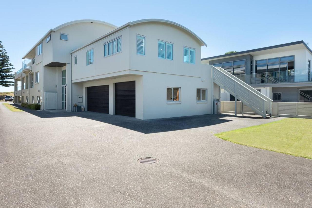 Modern Marine Parade Apartment Mount Maunganui Kültér fotó